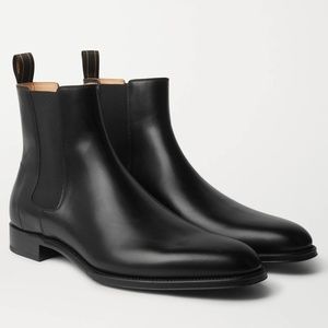 Dunhill Chelsea boots, black, never used